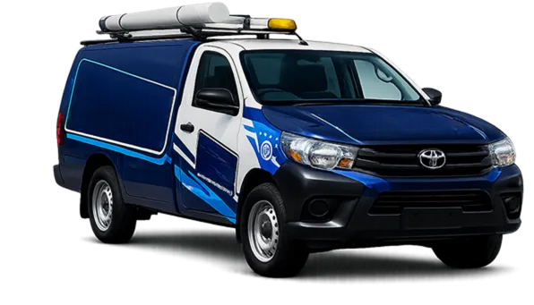 Service van parked on a Rouse Hill street