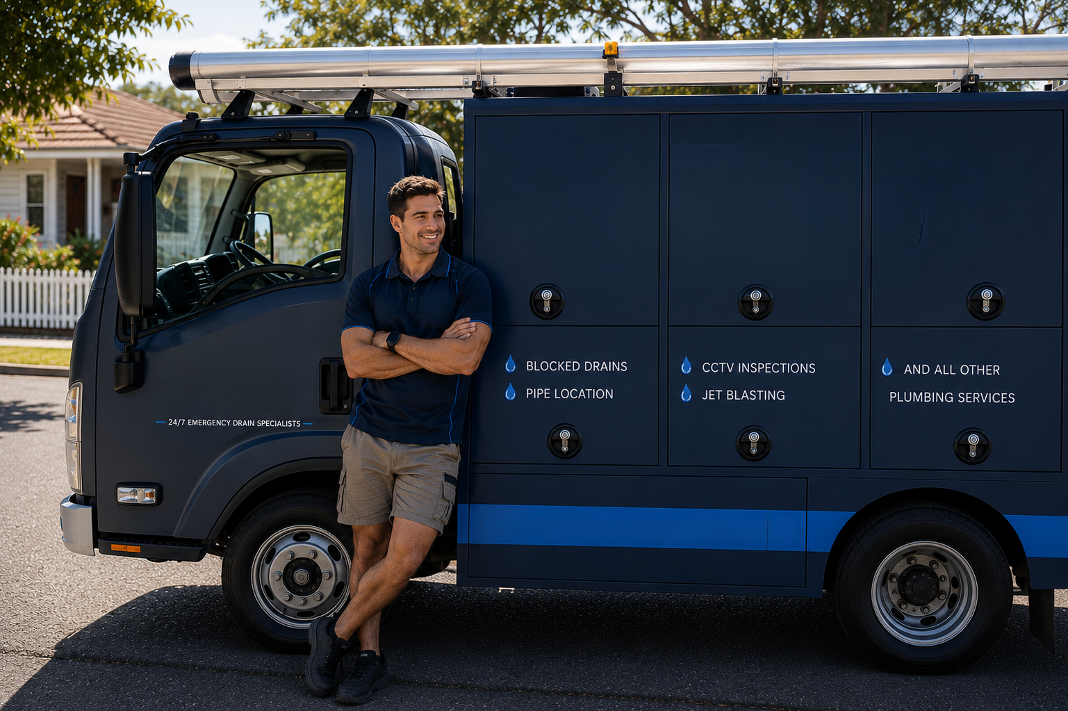 Plumber with Rouse Hill Blocked Drains van